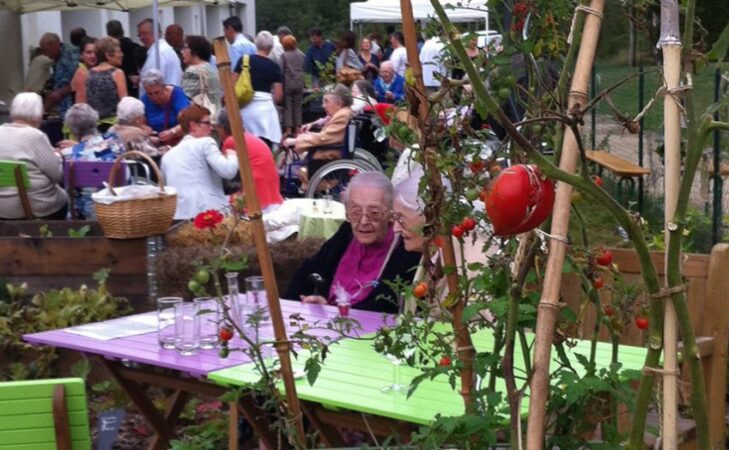 Un jardin qui soigne, dans une maison de retraite