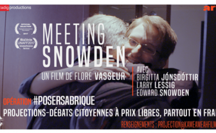 Organiser une projection de « Meeting Snowden »