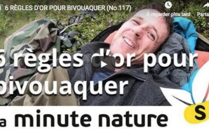 6 règles d&rsquo;or pour bivouaquer