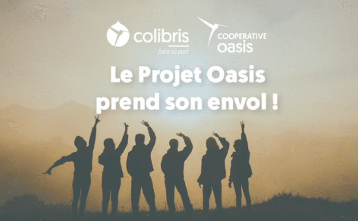 Le Projet Oasis prend son envol !