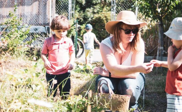 Une après-midi dans le jardin partagé de Kembs