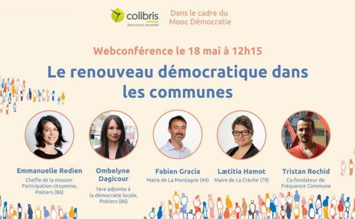 Rediffusion de la webconférence « Renouveau démocratique dans les communes »