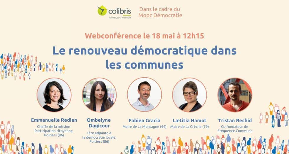 Webinaire renouveau democratique dans les communes