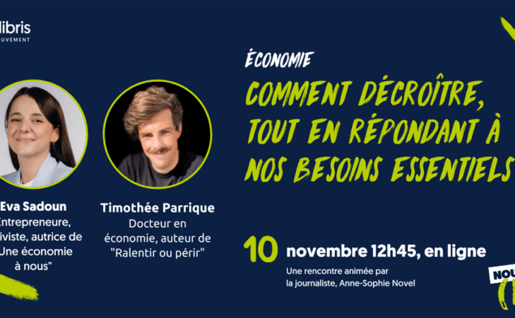 Rediffusion de la webconférence : « Comment décroître tout en répondant à nos besoins essentiels ? »